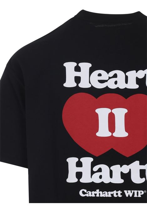 t-shirt heart II hartt uomo nera CARHARTT WIP | I03520389.XX